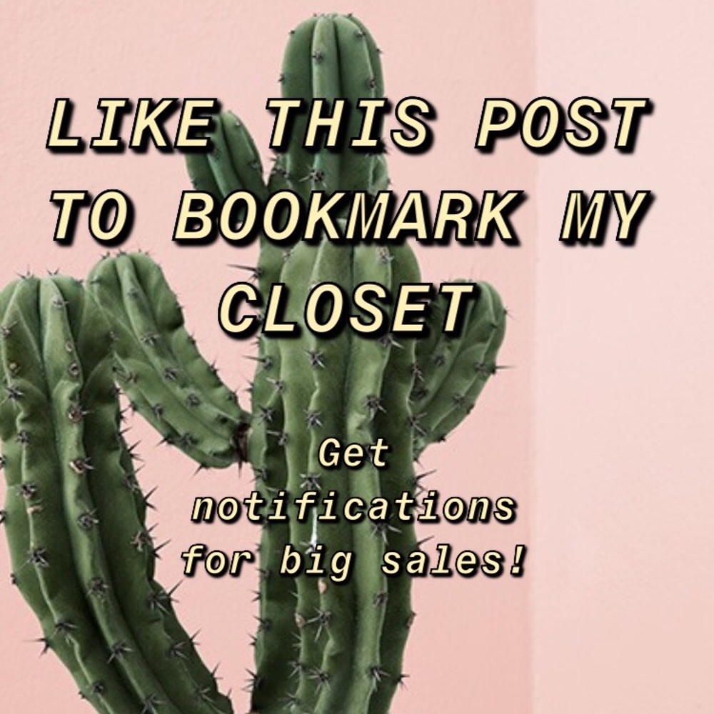 BOOKMARK MY CLOSET AND RECEIVE SALE NOTIFICATIONS